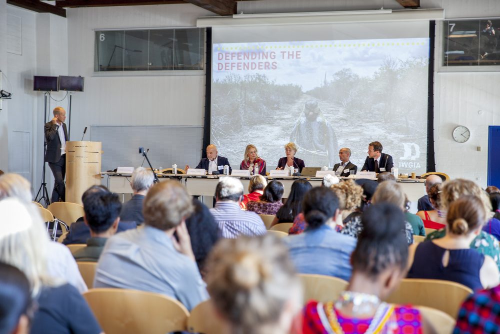 Debatpanel ved konference for IWGIAs 50års jubilæum