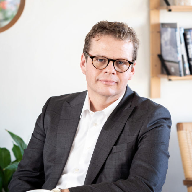 Portræt af Anders Langballe